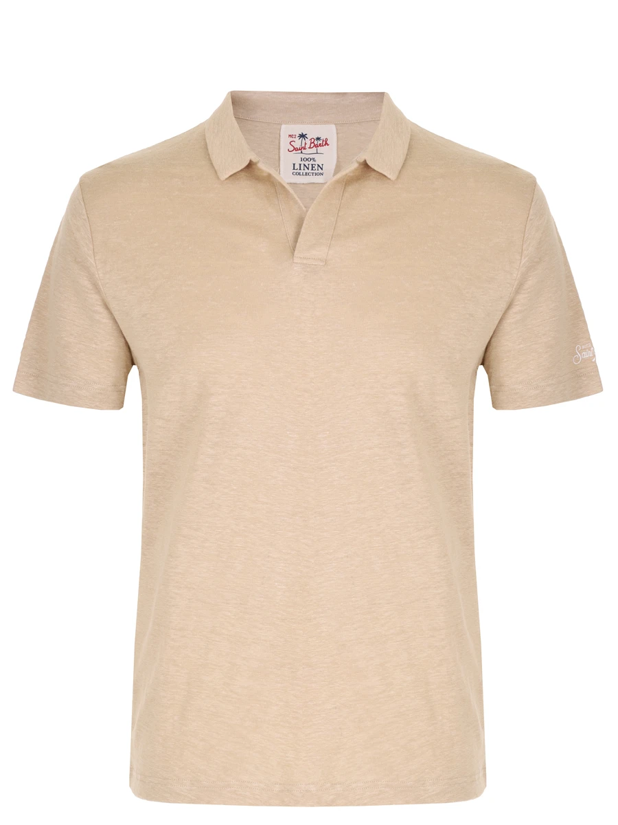 Поло льняное