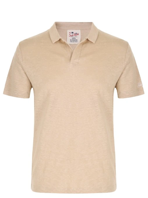 Поло льняное MC2 SAINT BARTH