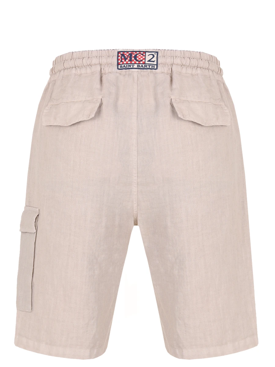 Шорты льняные