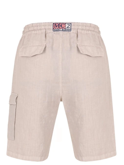 Шорты льняные MC2 SAINT BARTH