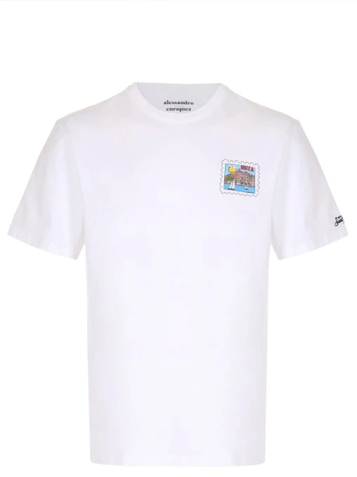 Футболка хлопковая MC2 SAINT BARTH