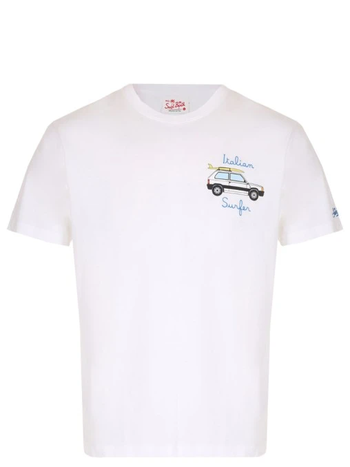 Футболка хлопковая MC2 SAINT BARTH