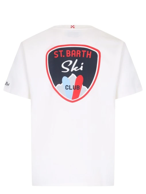 Футболка хлопковая MC2 SAINT BARTH