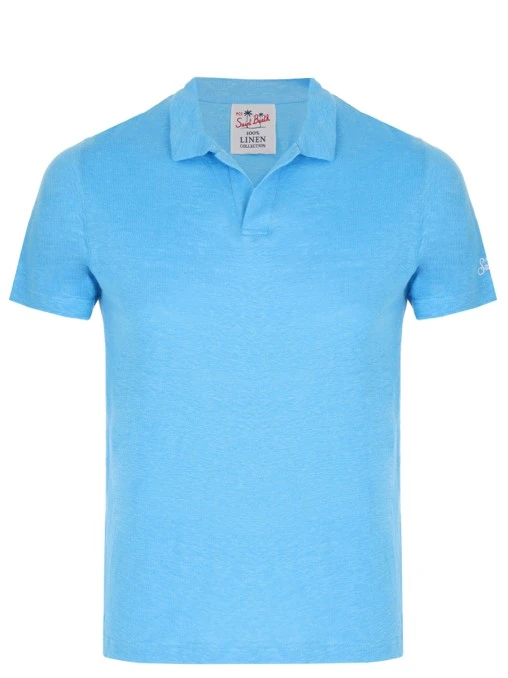 Поло льняное MC2 SAINT BARTH