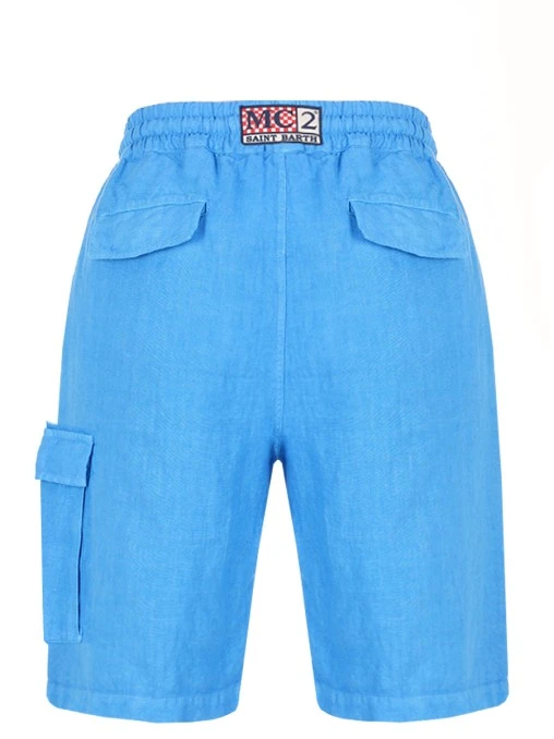 Шорты льняные MC2 SAINT BARTH