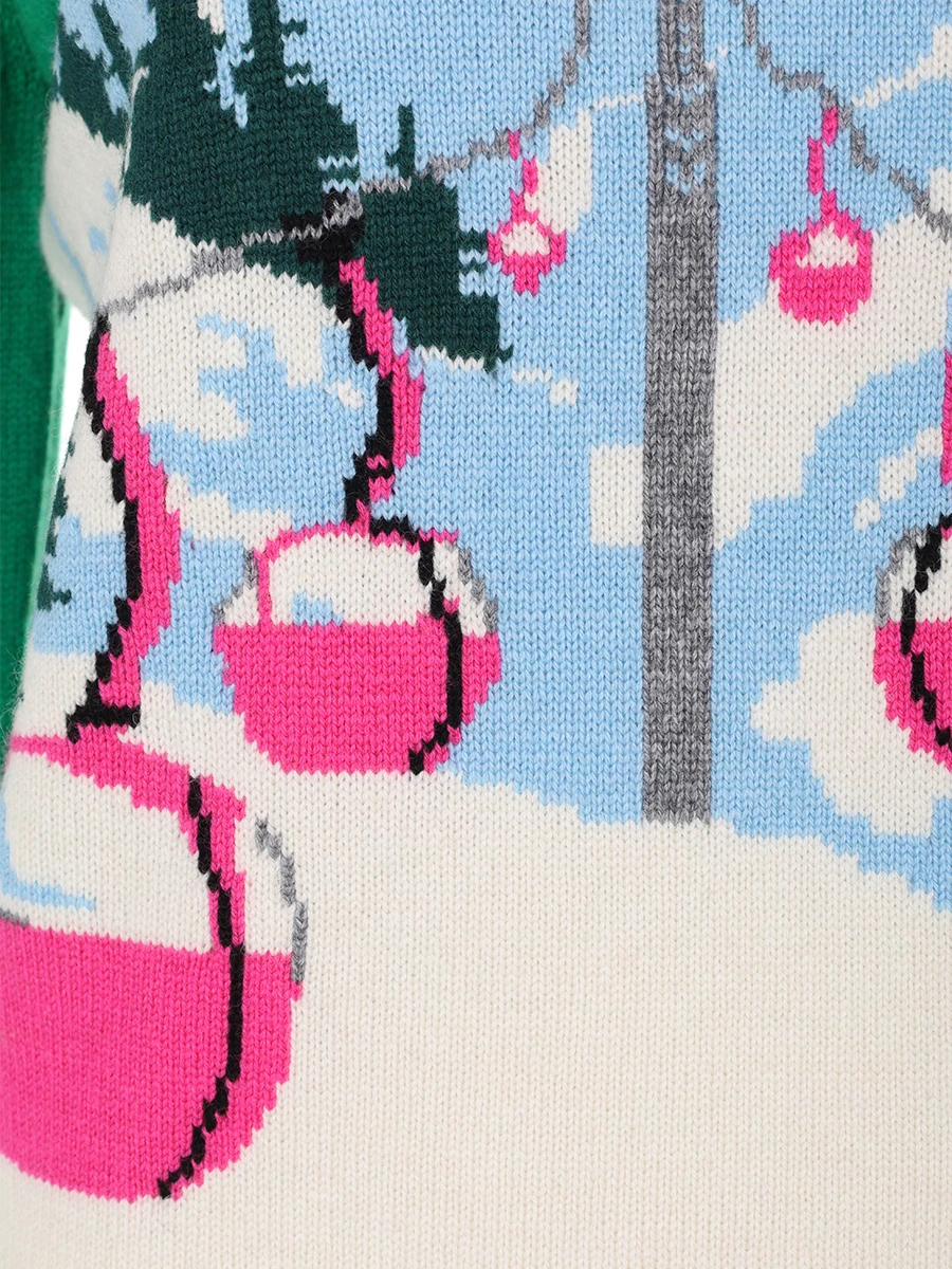 Джемпер с принтом