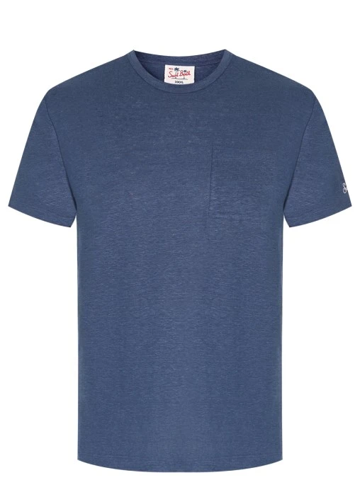 Футболка льняная MC2 SAINT BARTH