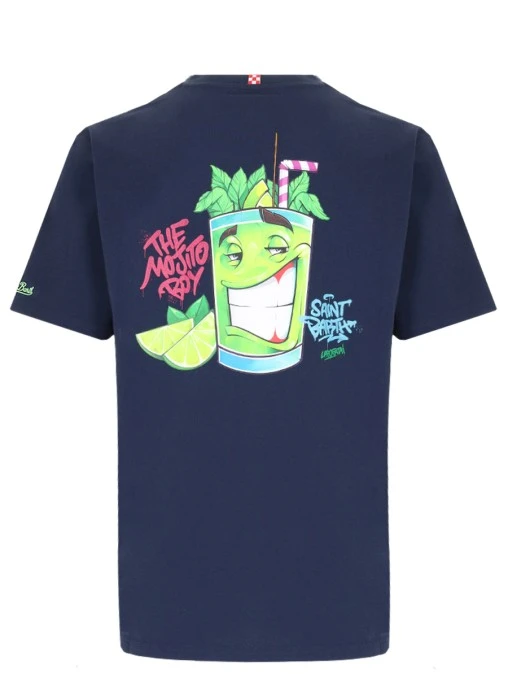 Футболка хлопковая MC2 SAINT BARTH