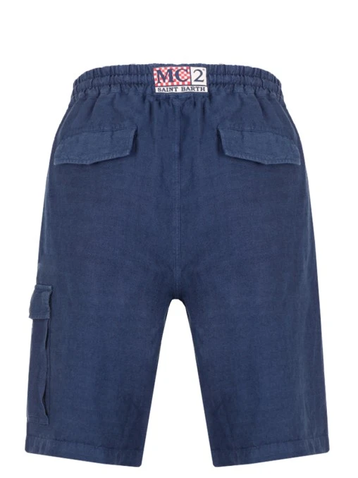Шорты льняные MC2 SAINT BARTH
