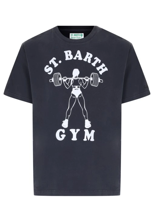 Футболка хлопковая MC2 SAINT BARTH