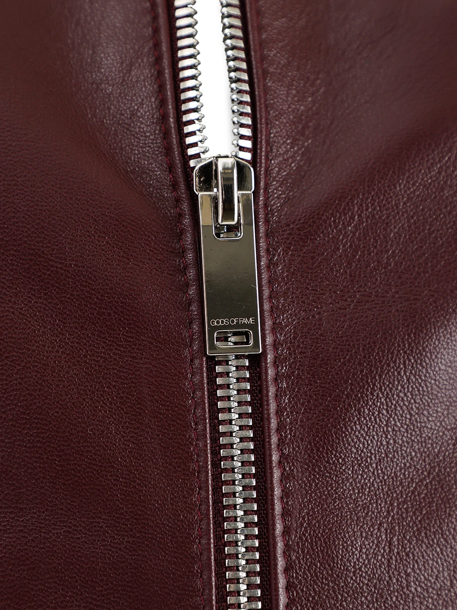 Куртка кожаная