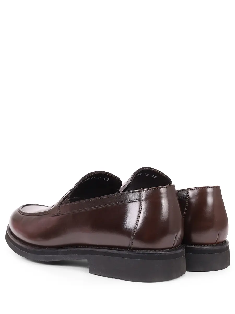 Лоферы кожаные