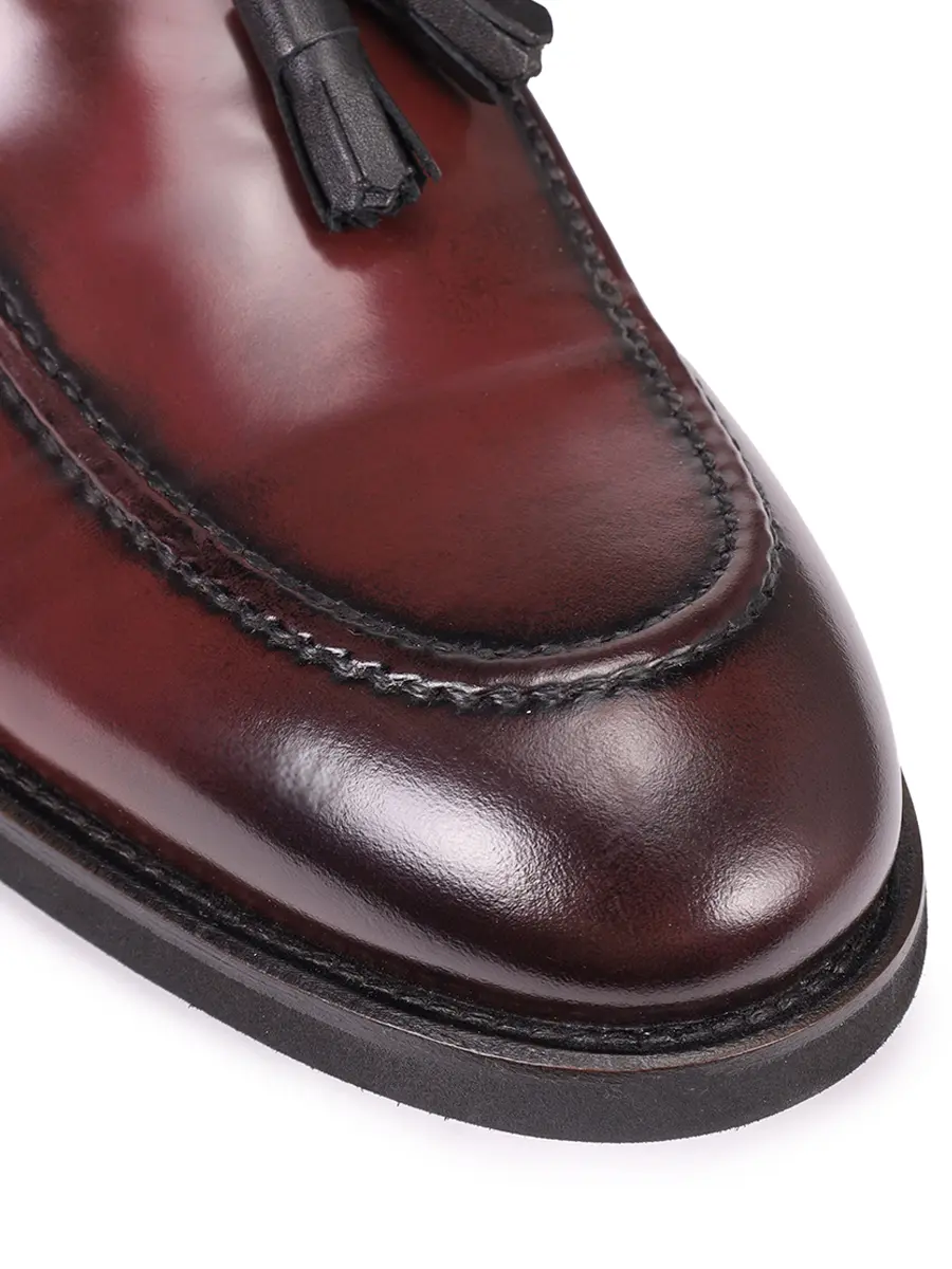 Лоферы кожаные