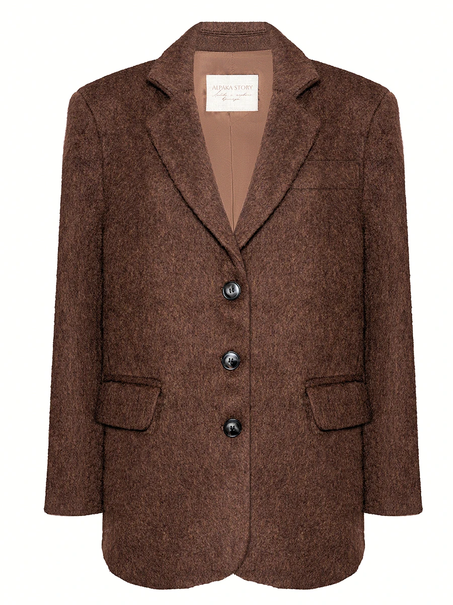 Пальто шерстяное