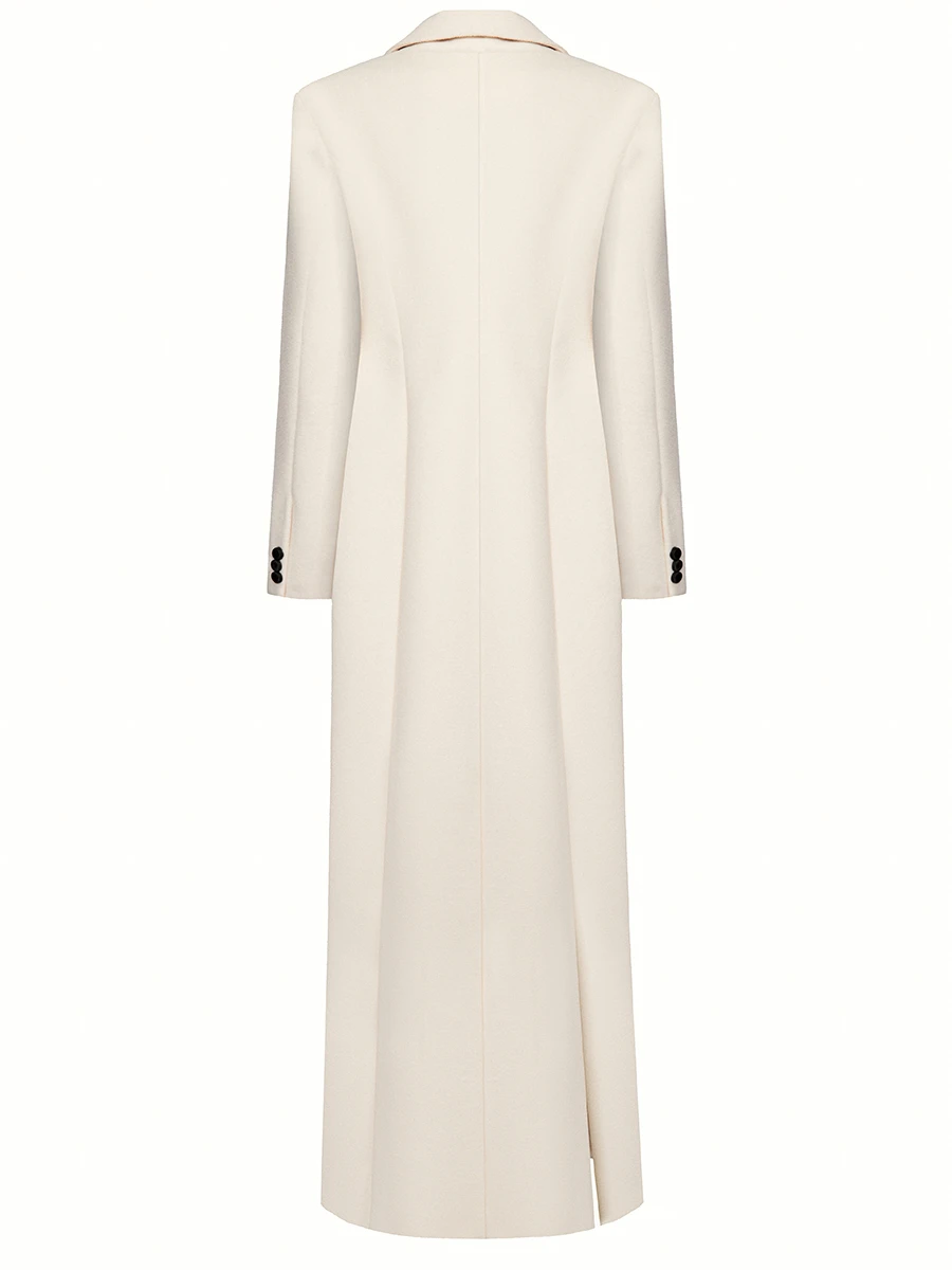 Пальто шерстяное