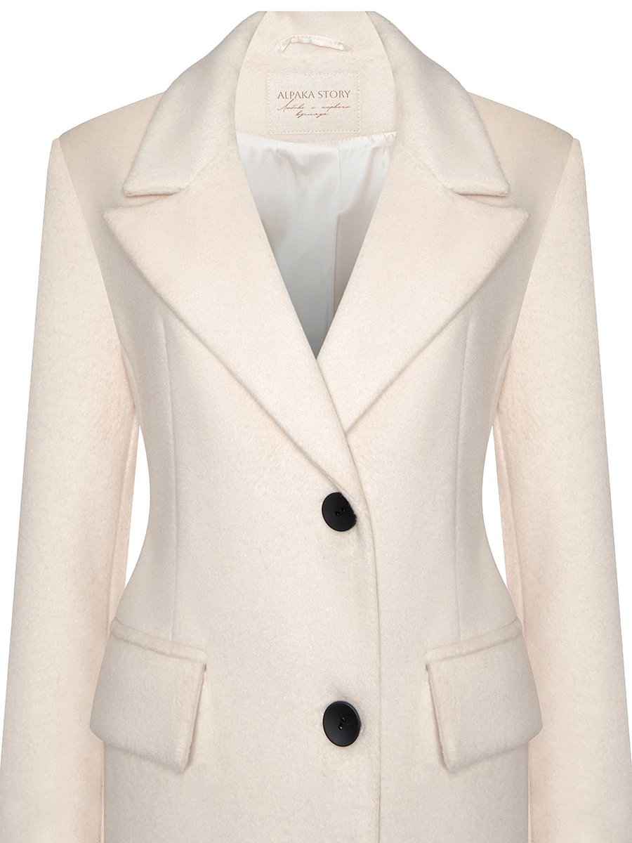 Пальто шерстяное