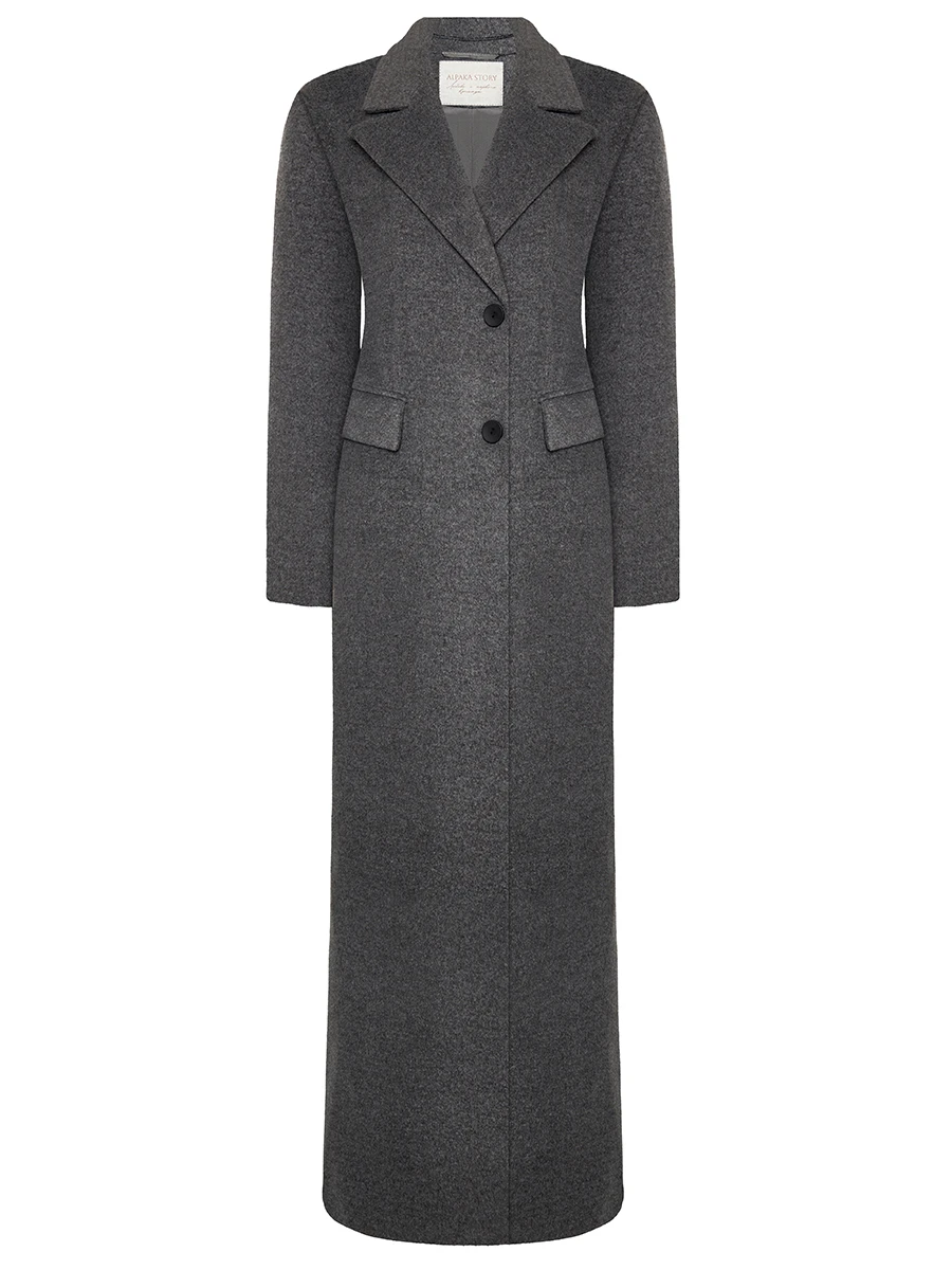 Пальто шерстяное