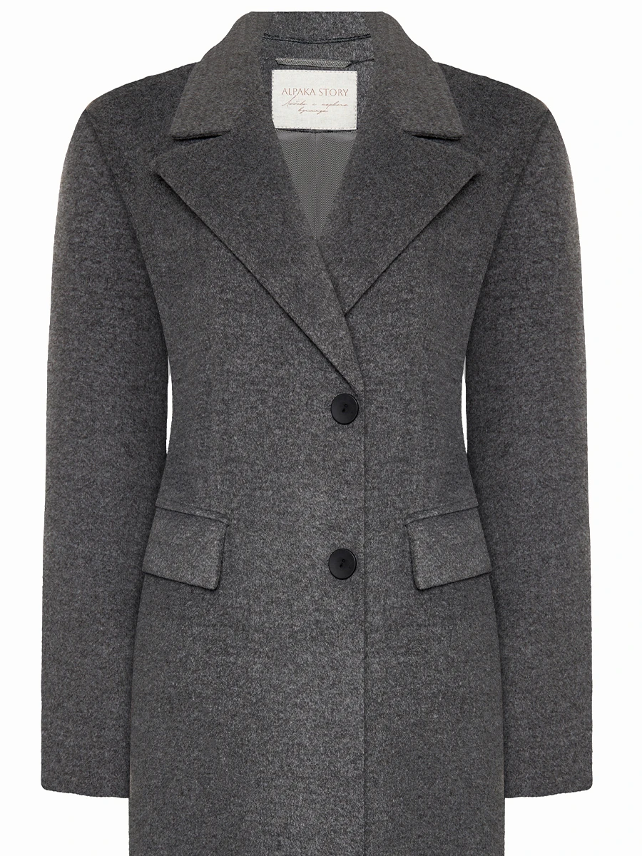 Пальто шерстяное