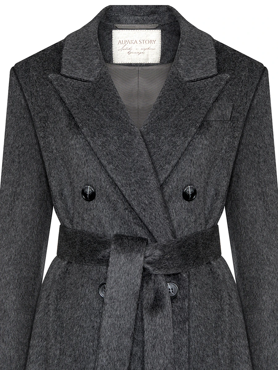Пальто шерстяное