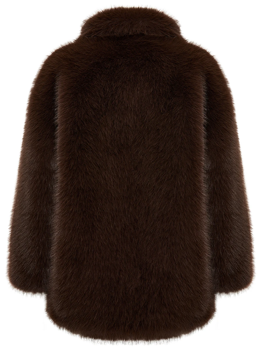 Шуба из экомеха