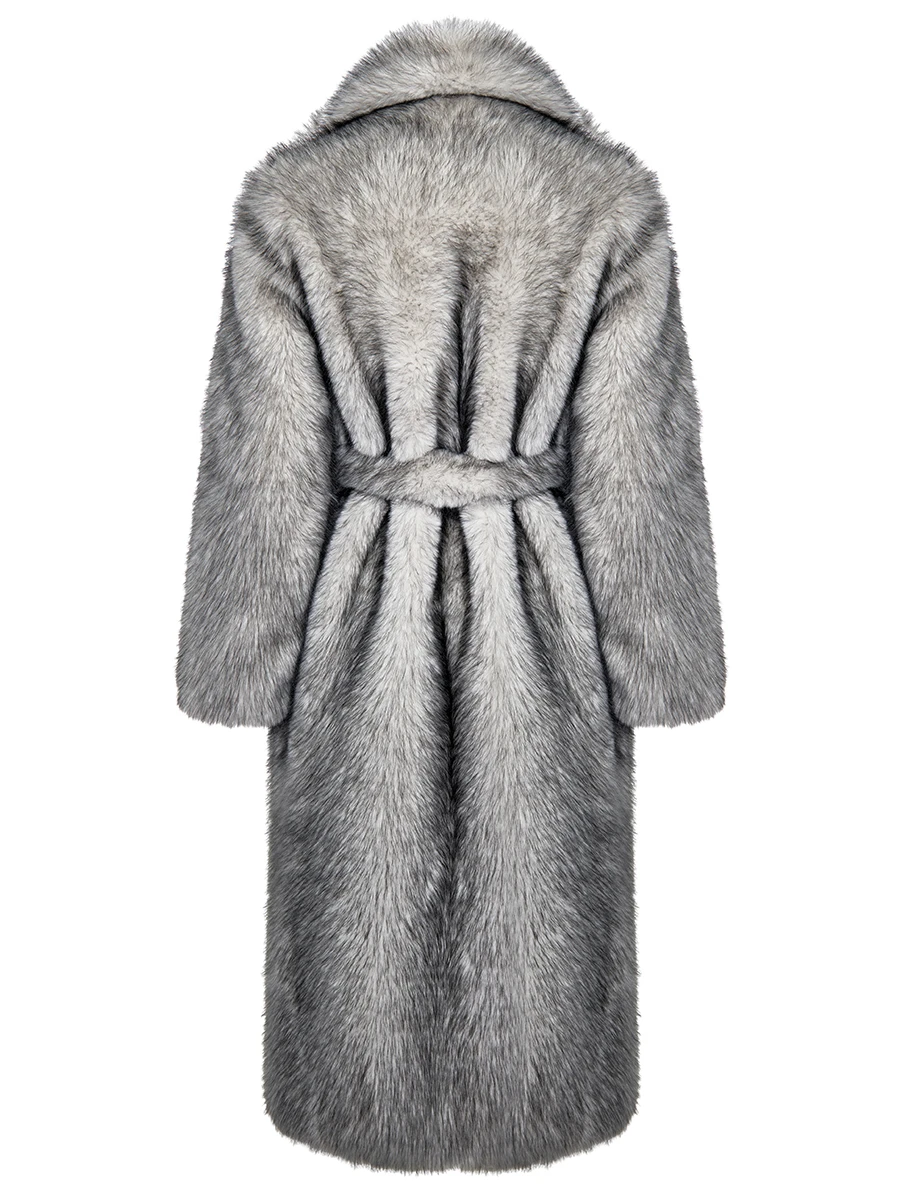 Шуба из экомеха