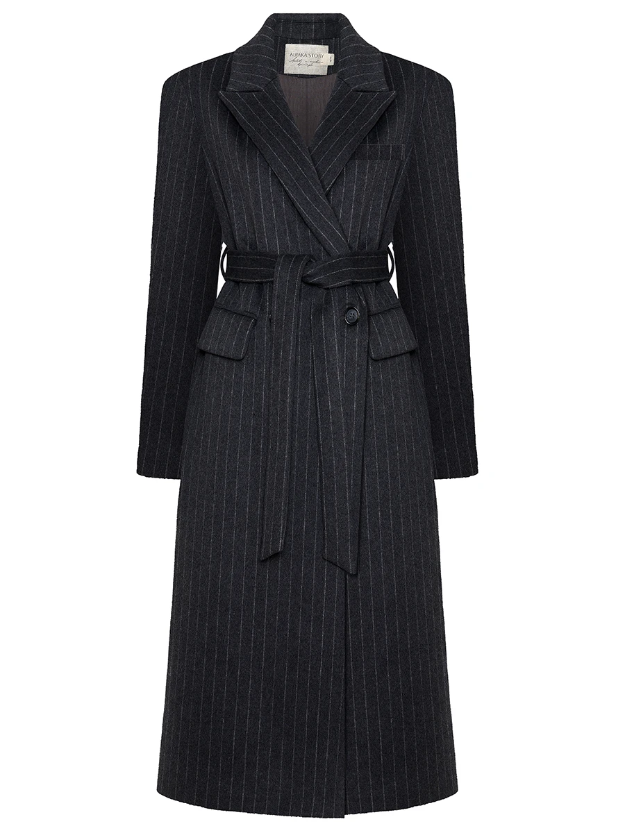 Пальто шерстяное