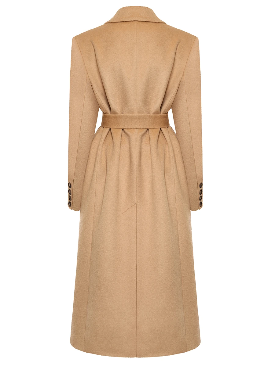 Пальто шерстяное