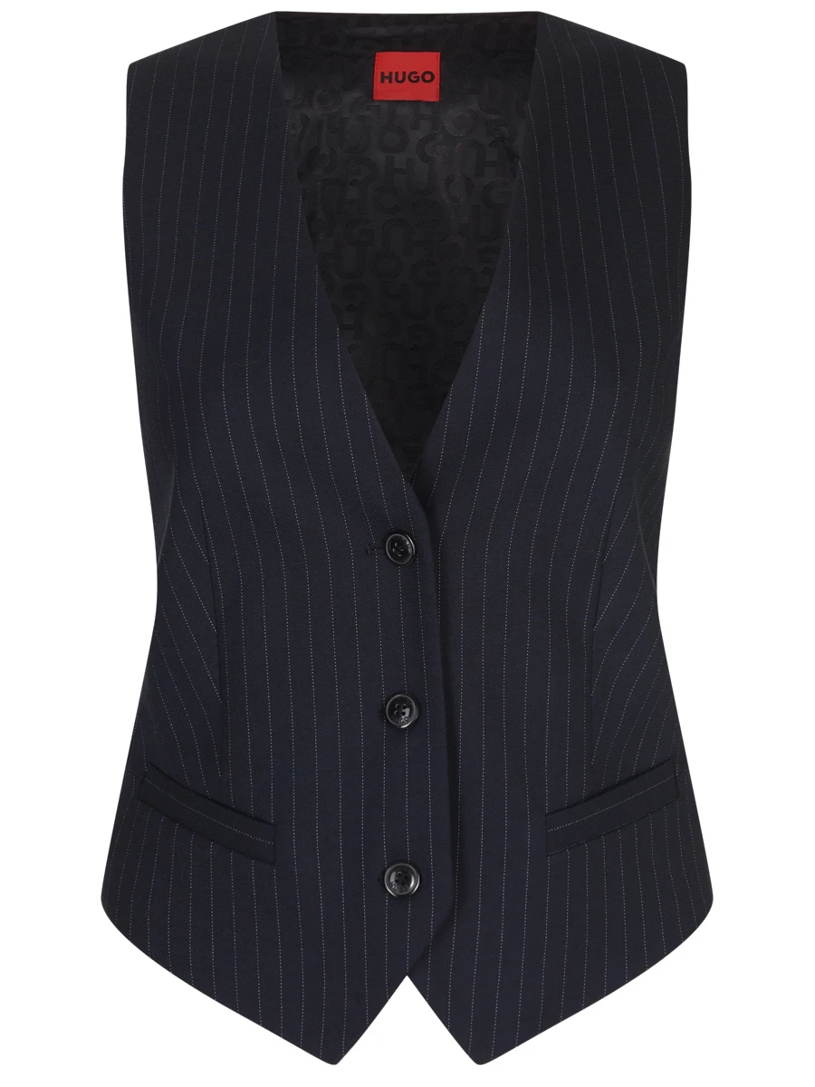 Жилет в полоску