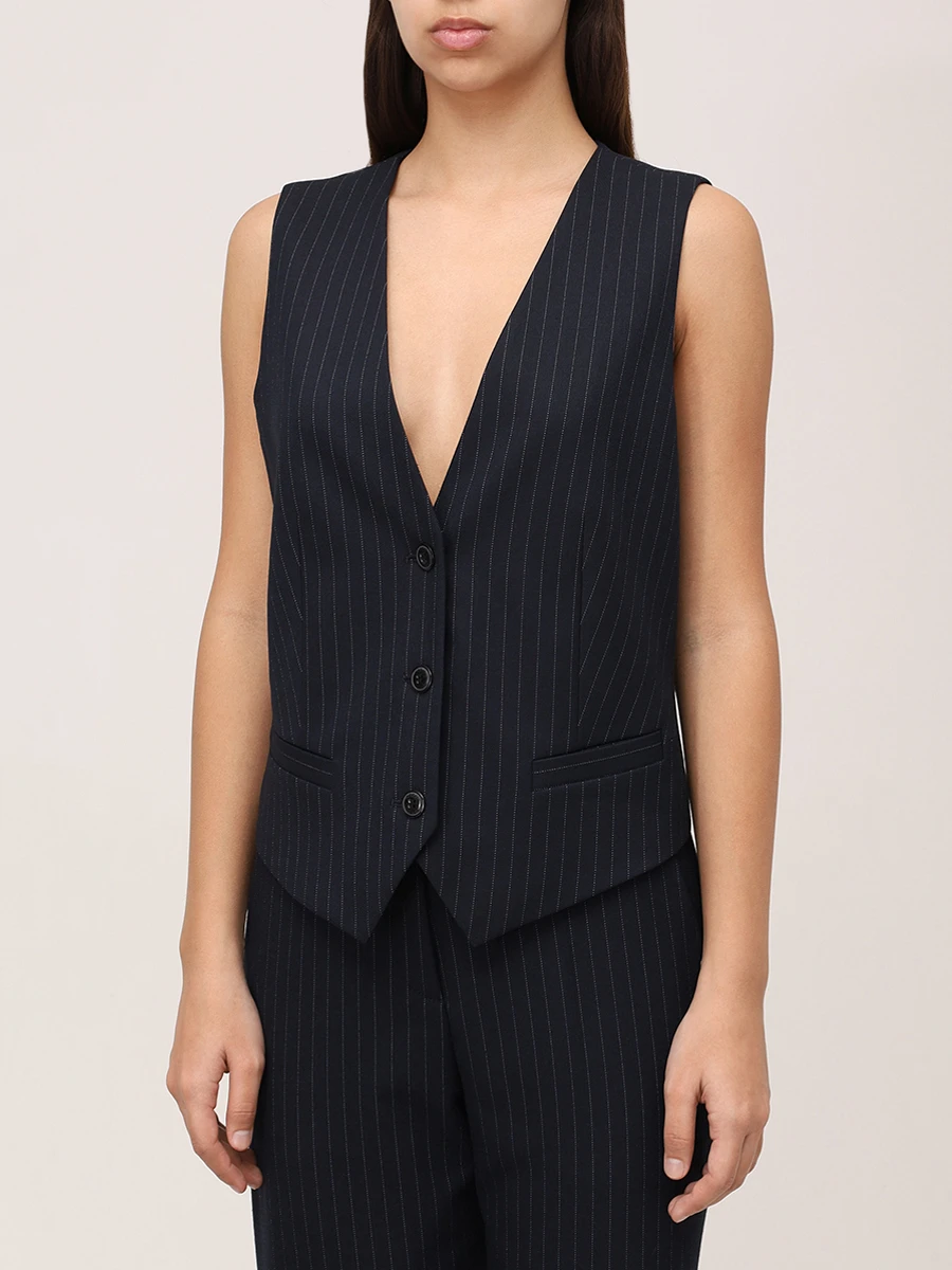 Жилет в полоску