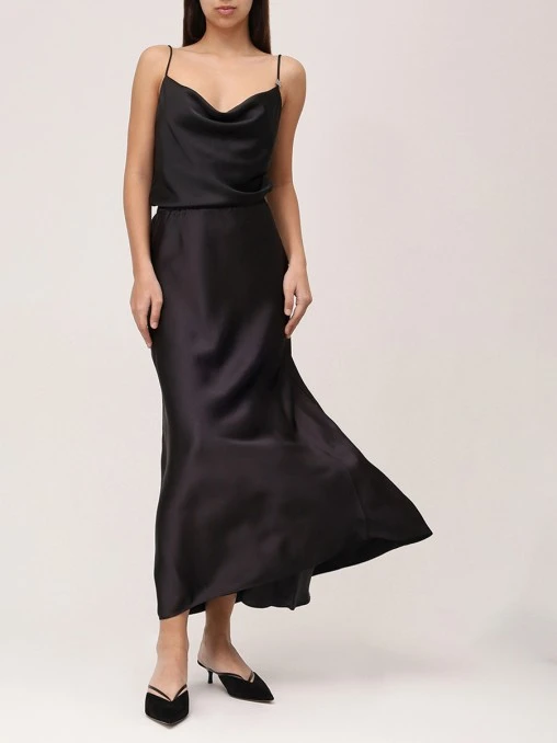 Юбка атласная HUGO