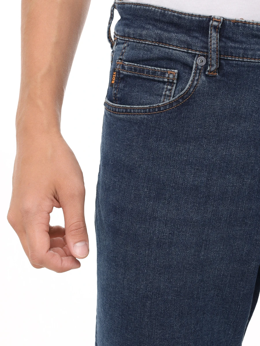 Джинсы Regular Taper хлопковые