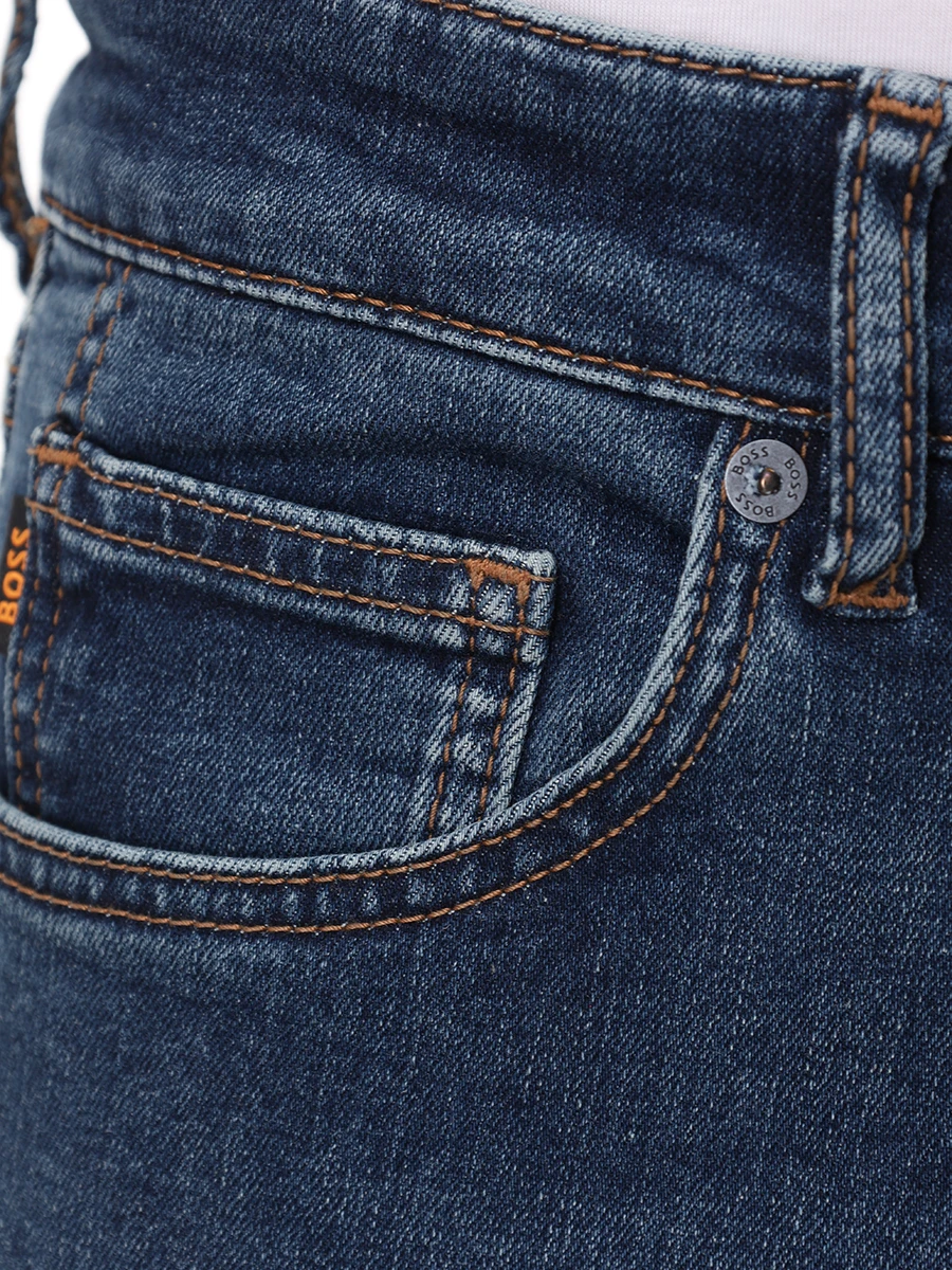 Джинсы Regular Taper хлопковые