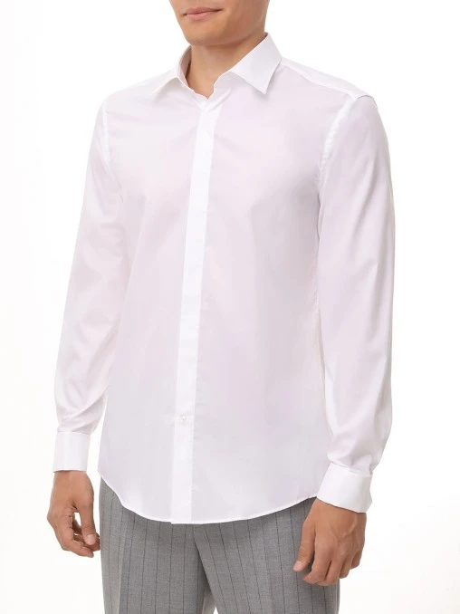 Рубашка Slim Fit хлопковая BOSS