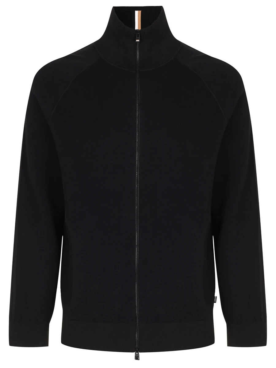 Кардиган из хлопка и шерсти