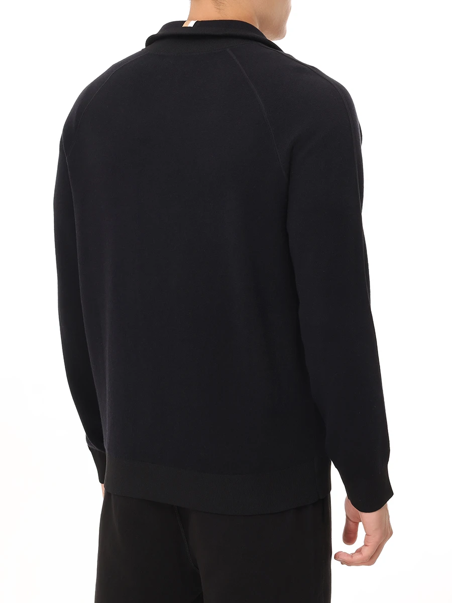 Кардиган из хлопка и шерсти