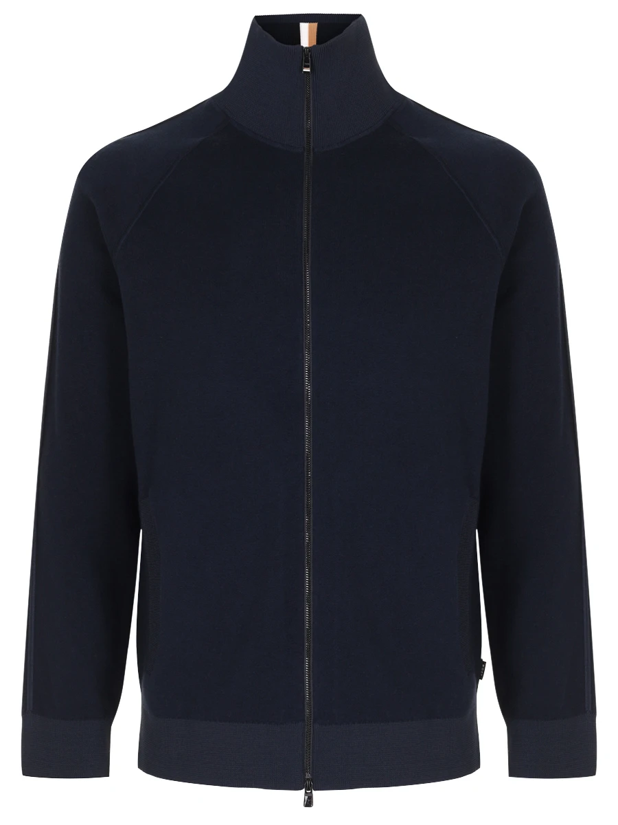 Кардиган из хлопка и шерсти