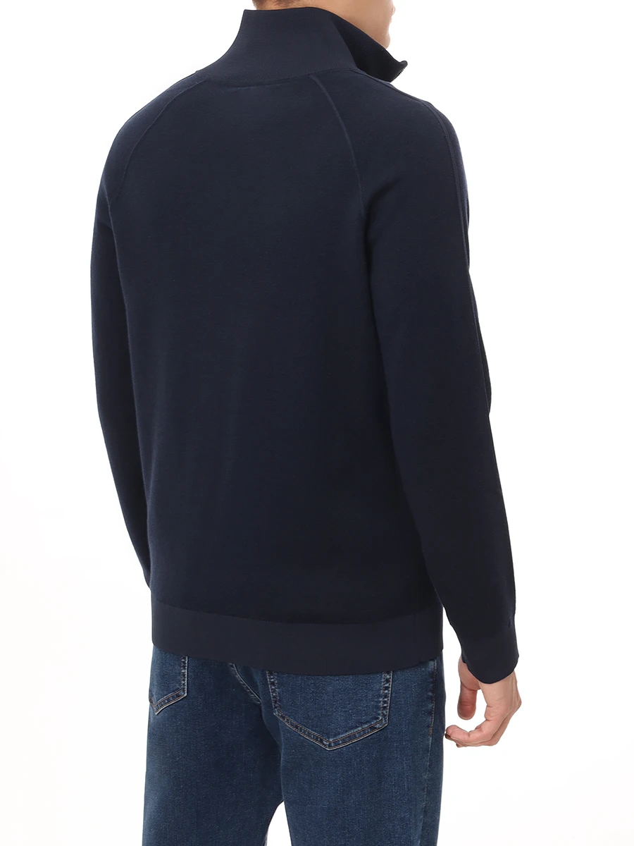 Кардиган из хлопка и шерсти