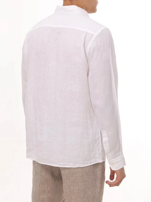 Рубашка Slim Fit льняная BOSS