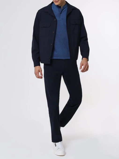 Брюки Regular Fit хлопковые BOSS