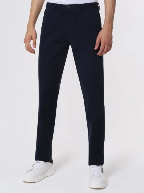 Брюки Regular Fit хлопковые BOSS