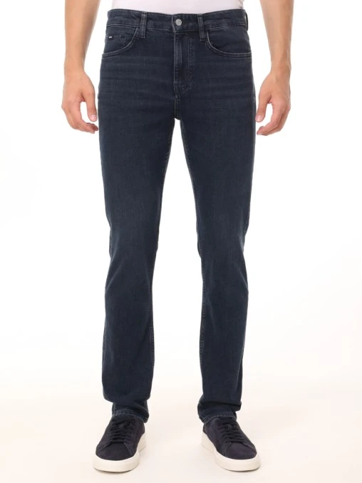 Джинсы Slim Fit хлопковые BOSS