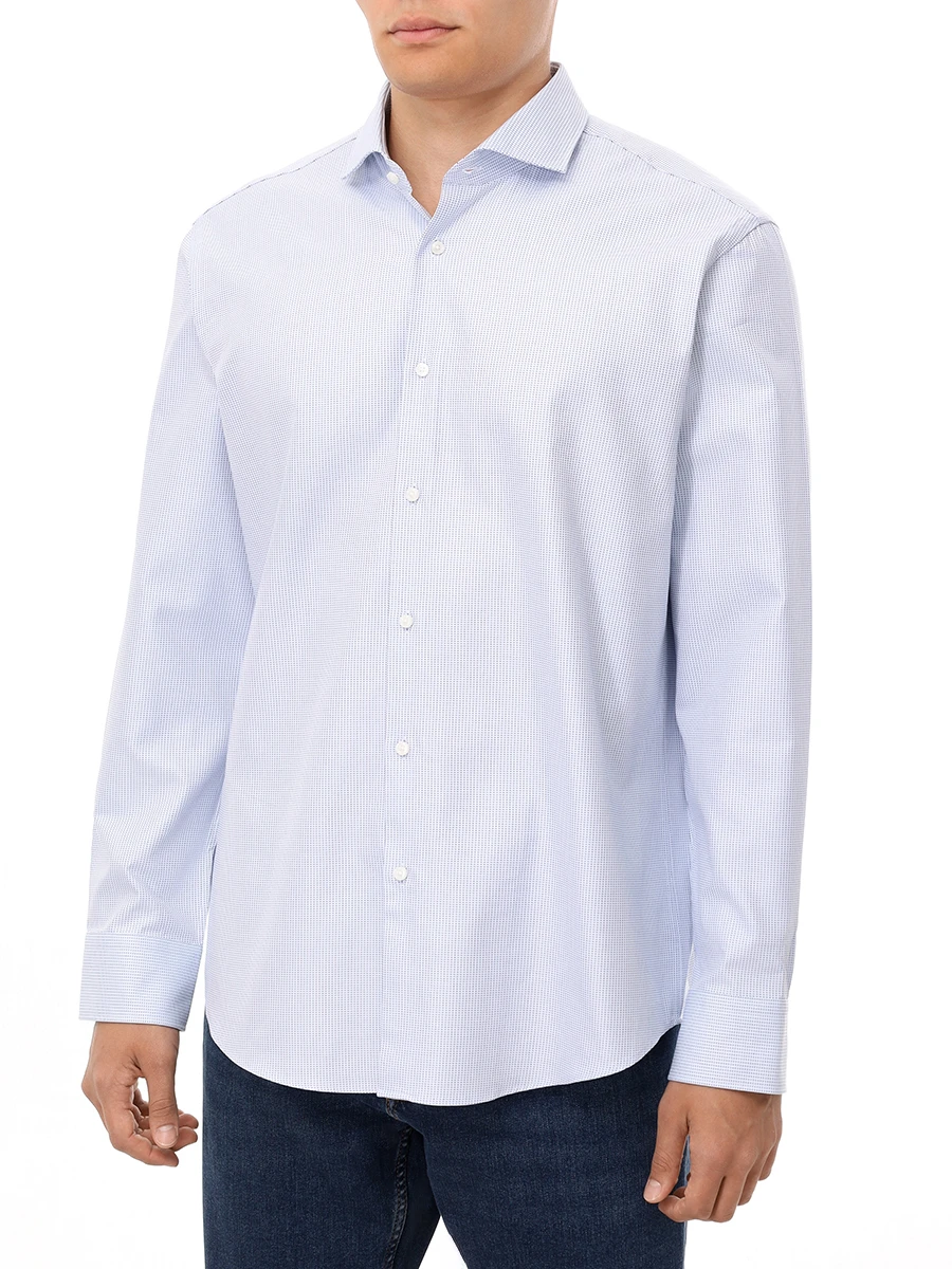 Рубашка Regular Fit хлопковая