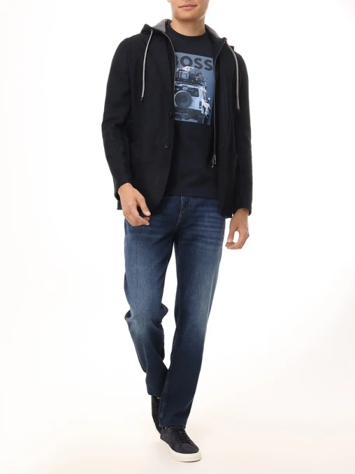 Джинсы Regular Fit хлопковые BOSS