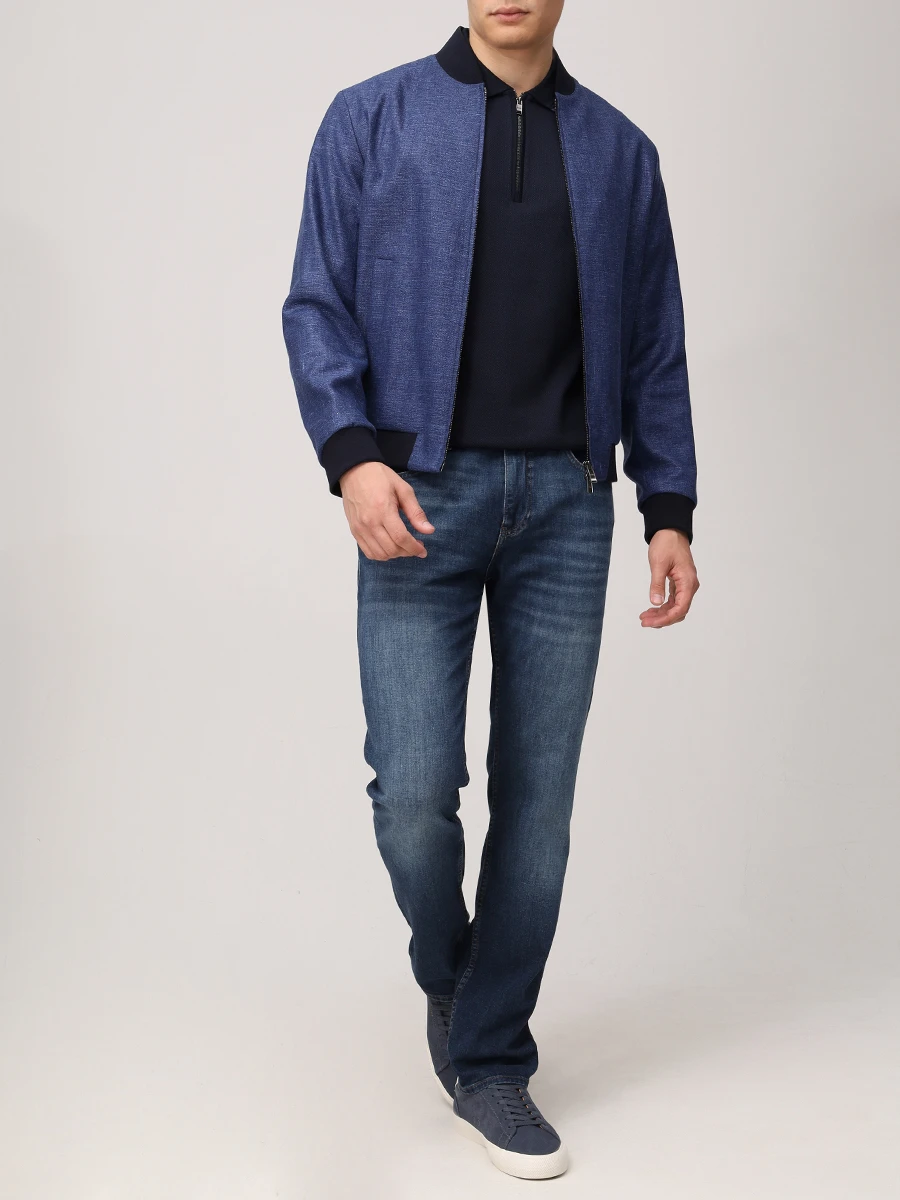 Джинсы Slim Fit хлопковые