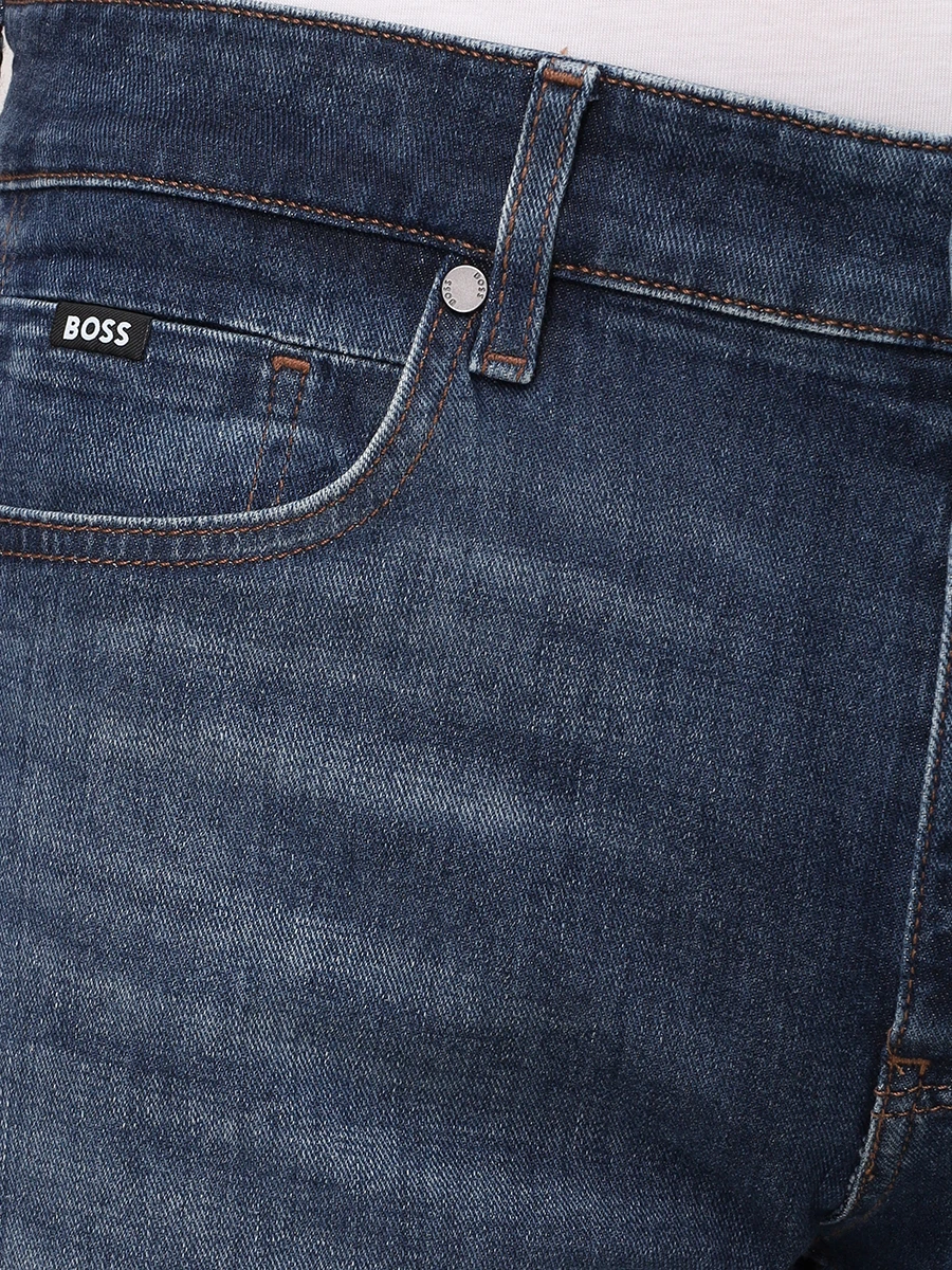 Джинсы Slim Fit хлопковые