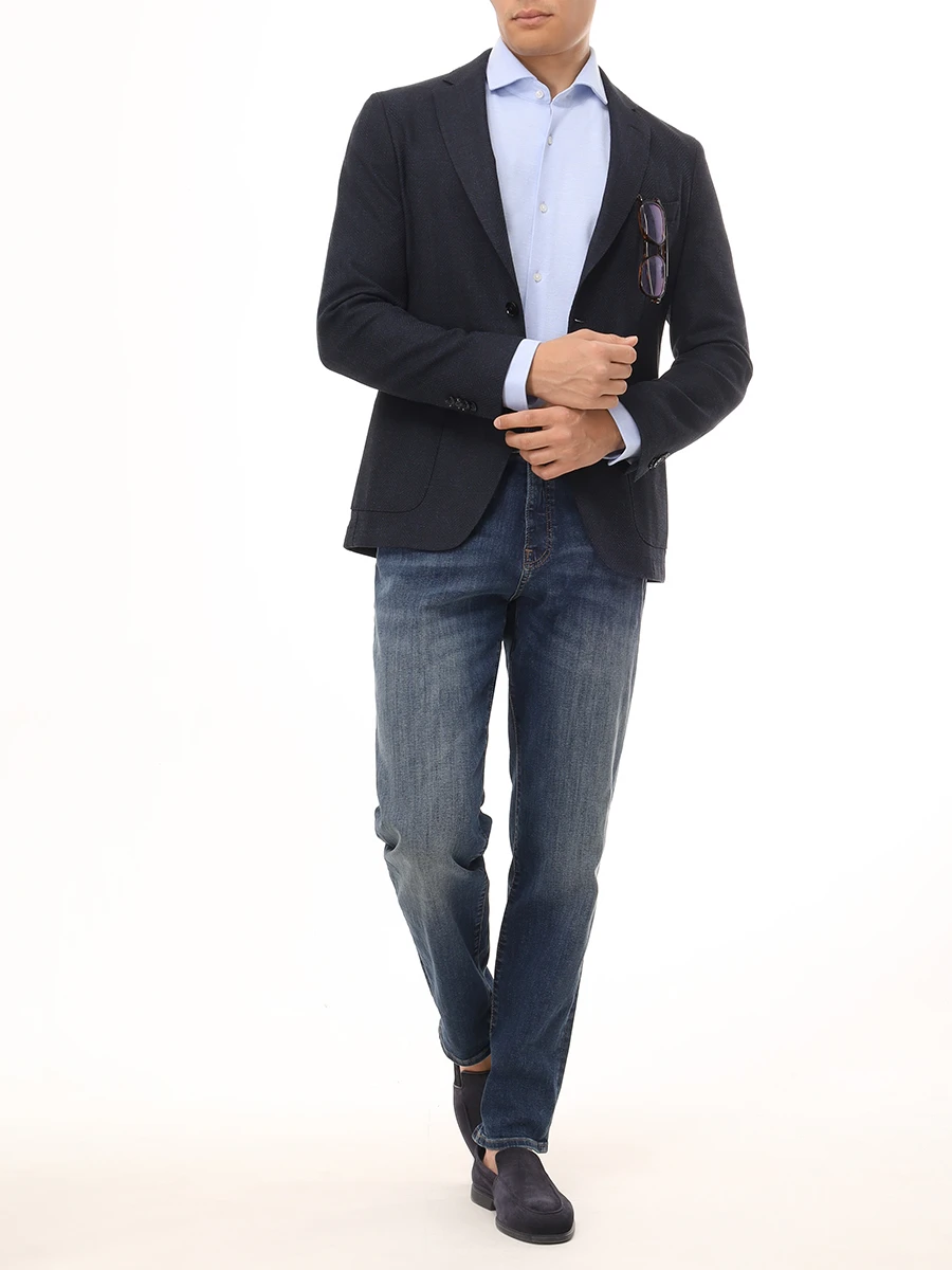 Рубашка Slim Fit хлопковая