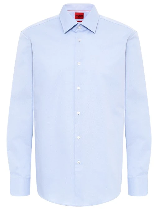 Рубашка Regular Fit хлопковая BOSS