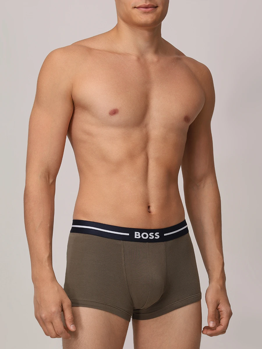 Набор из трех хлопковых трусов-боксеров