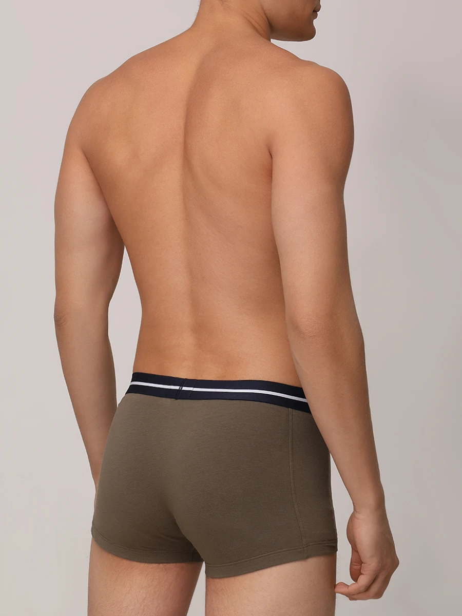 Набор из трех хлопковых трусов-боксеров