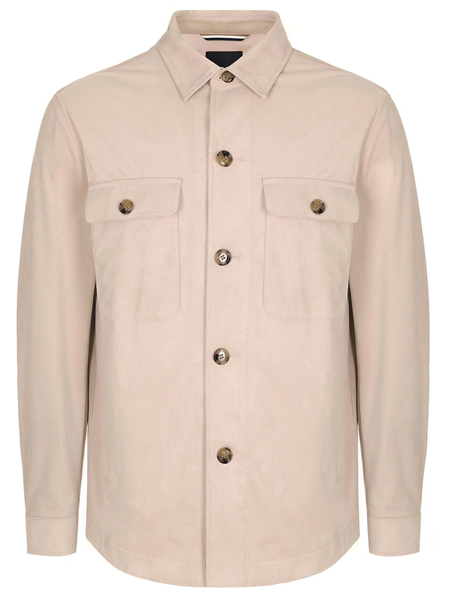 Рубашка Relaxed Fit однотонная